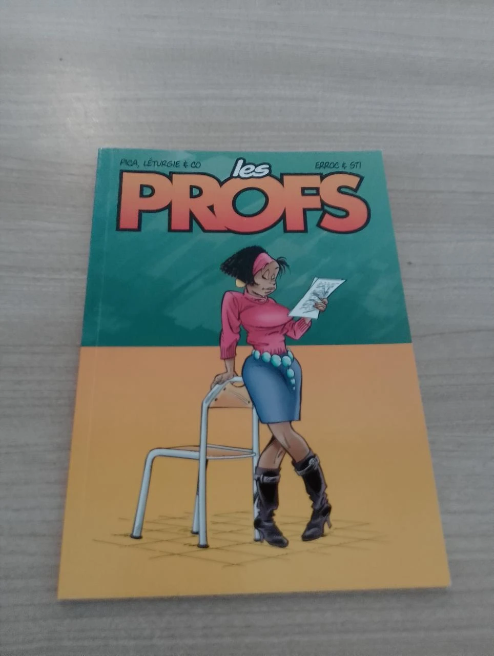 Les profs, mini BD